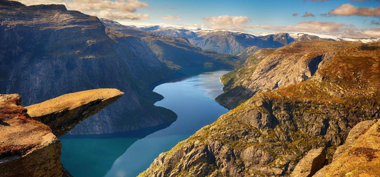 Ferienwohnung Trolltunga View Tyssedal Exterior foto