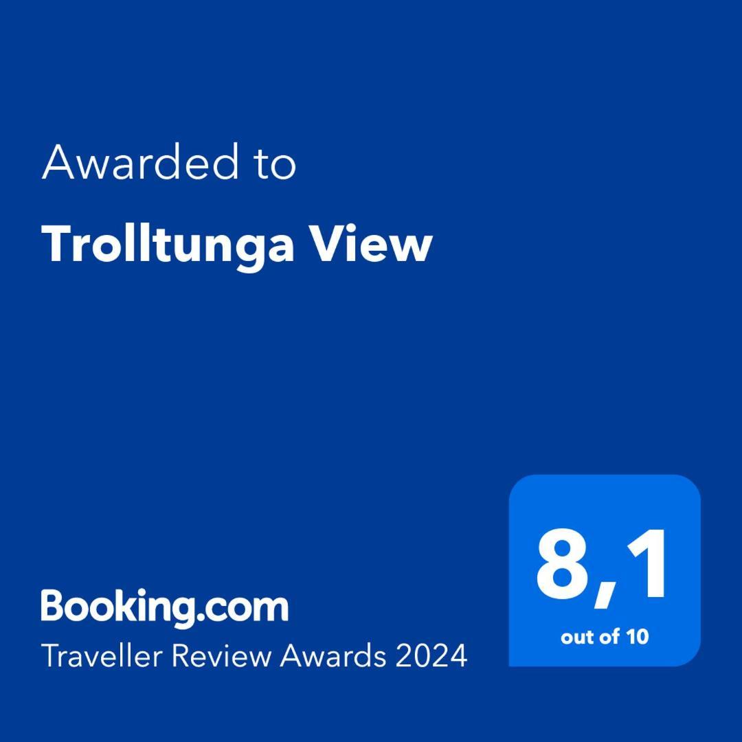 Ferienwohnung Trolltunga View Tyssedal Exterior foto